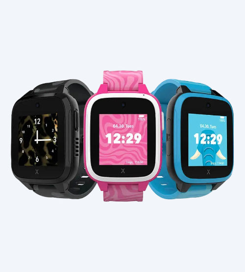 Xplora XGO3 Jungle Edition in three color choices; watches sold separately