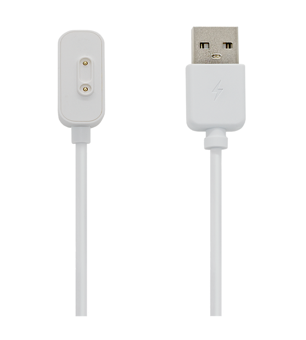 White Xplora Pogo charging cable for the XGO3 Jungle Edition