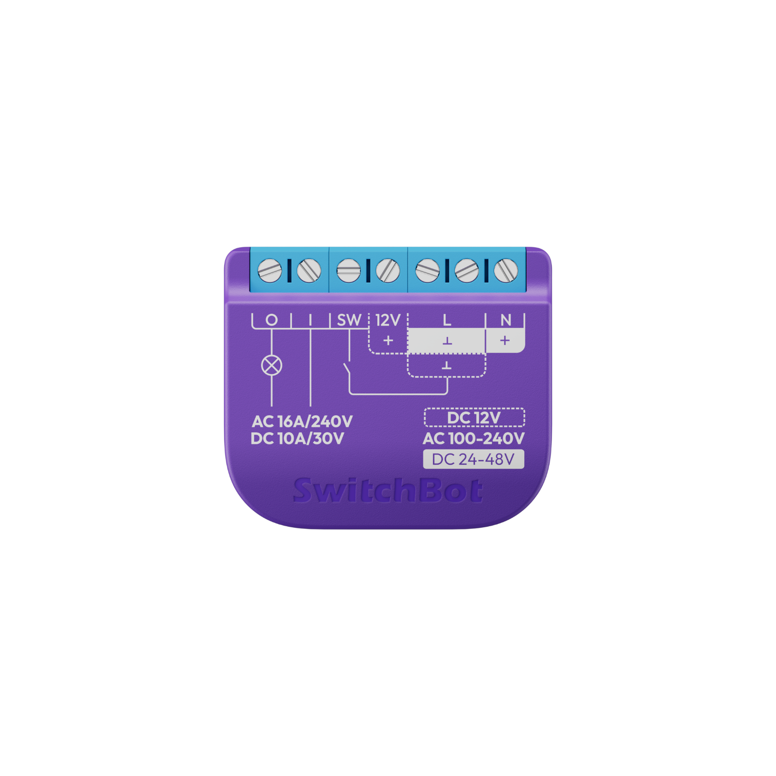 SwitchBot Relay Switch 1 shown in the original merchant product photo