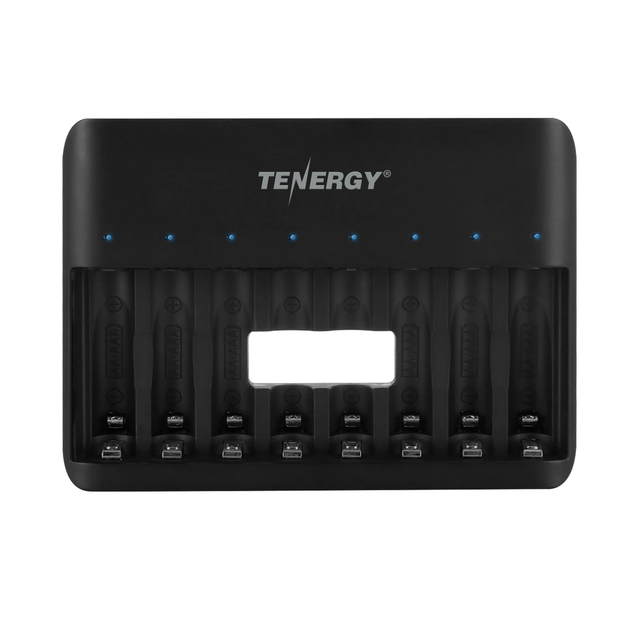 Tenergy TN477U eight-slot AA/AAA rechargeable battery charger